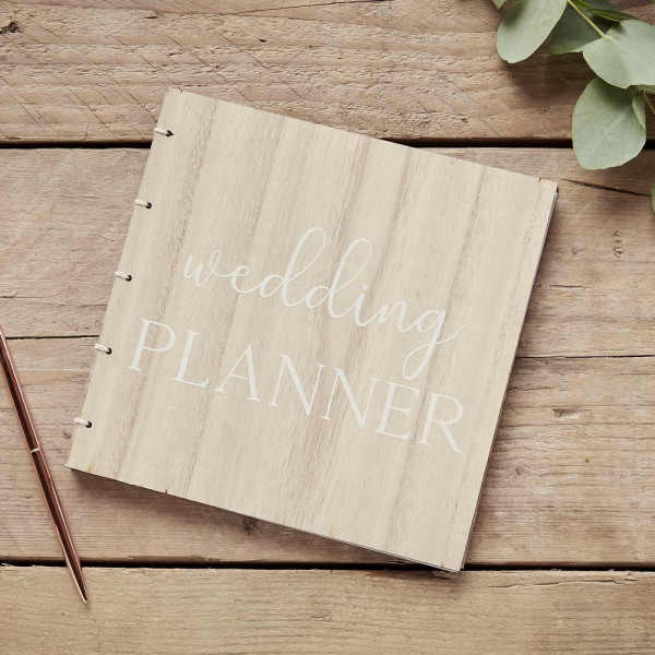 Wooden Wedding Planer 20,5cm