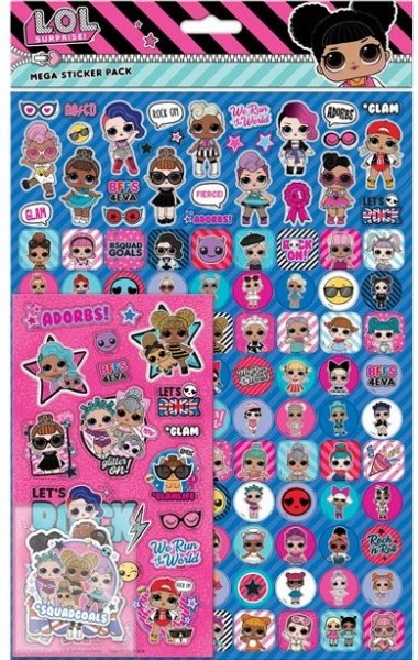 LOL Clique XXL Sticker Set
