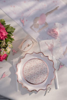 Vorschau: 20 Ballerina Servietten Arabesque 25cm