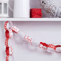 DIY Nordische Weihnacht Girlande