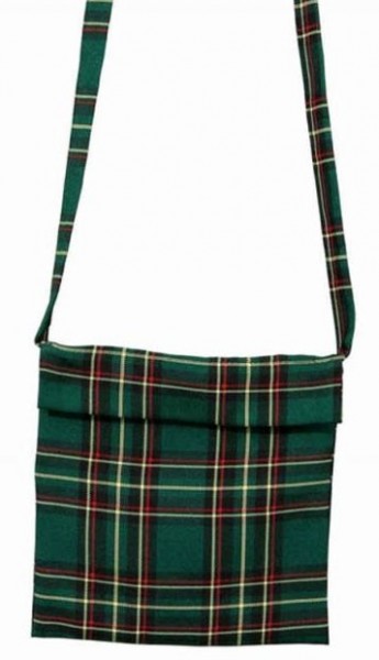 Schottenmuster Handtasche Grün