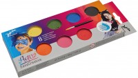 Schmink Palette Aqua Farben
