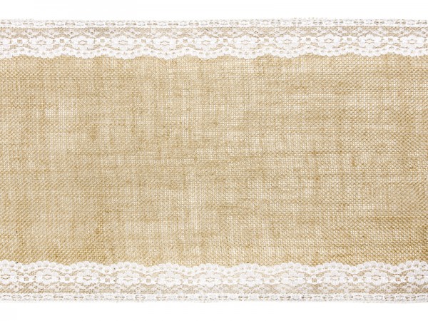 Jute Stoff Picasso 2,75m x 28cm