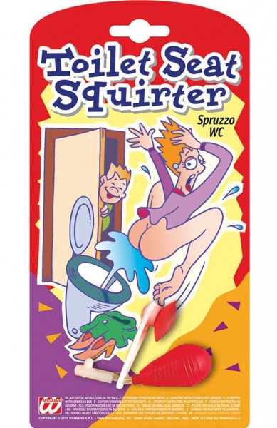 Scherzartikel WC Spritzpumpe