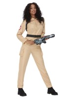Vorschau: Ghostbusters Overall Damenkostüm mit Waffe