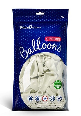 100 Ballons Edelweiß 12cm 2