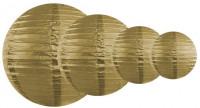 Lampion Lilly gold 35cm