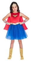 Wonder Woman Mädchenkostüm Classic