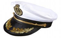 Kapitänsmütze Mit Goldverzierung