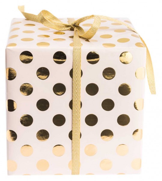 FSC Lovely Dots Geschenkpapier rosa 4