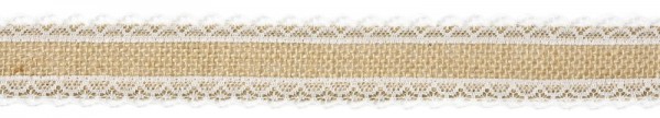 Jute Geschenkband Canaletto 5m x 4cm
