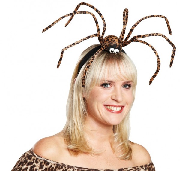 Jumbo Leoparden Spinnen Haarreif