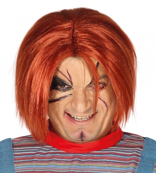 Horror Puppe Charlie Perücke