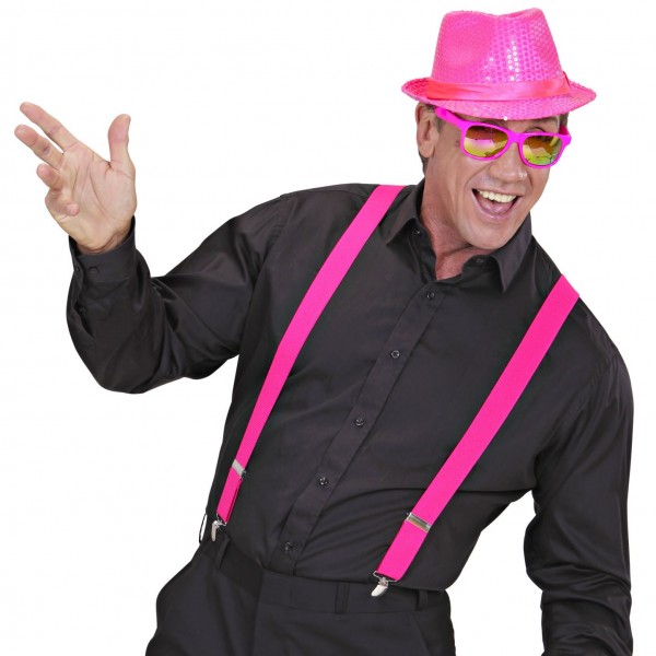 Pinke Stylische Hosenträger 4