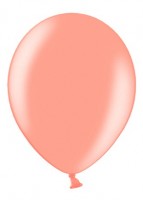 100 Partystar metallic Ballons roségold 12cm