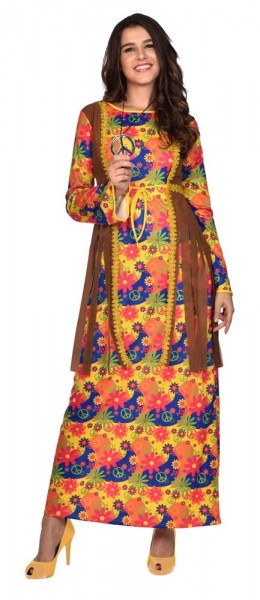 Hippie Lady Josy Damenkostüm 4