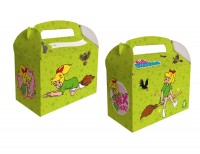 6 Bibi Blocksberg Geschenkboxen mit Namensfeld