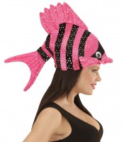 Vorschau: Lustiger Pinker Fischhut