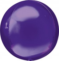 Orbz Folienballon lila 38 x 40cm