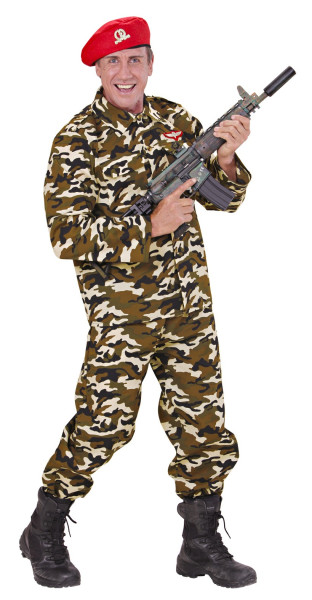 Militärisches Soldaten Herren Kostüm 2