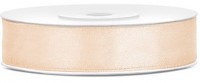 25m Satin Geschenkband creme 12mm breit