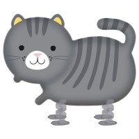 Happy Animals Katzen Airwalker 75 x 52cm