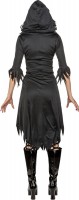 Vorschau: Amara Gothic Fransenkleid Mit Kapuze