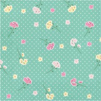 Vorschau: 16 Florale Teeparty Servietten 33cm