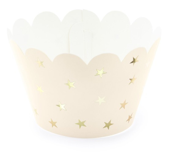 6 Cupcake Umrandungen Starlight