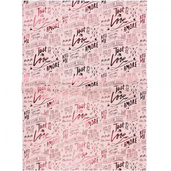 Paper Patch Papierbogen Liebe 30x42cm