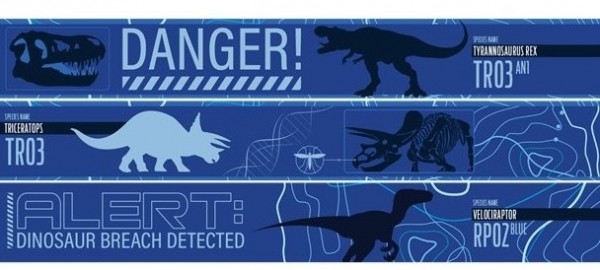 3 Jurassic World Party Banner 1m
