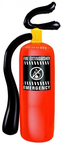 Aufblasbarer Feuerlöscher