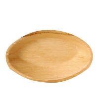 25 Palmblatt Schalen Rossini oval 18 x 11,5cm
