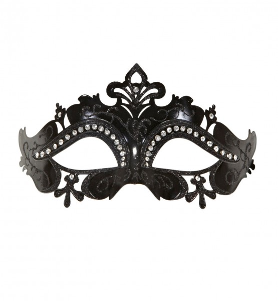 Venezianische Maske Glitzer Und Strass