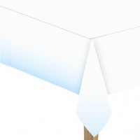 Papiertischdecke blauer Schimmer