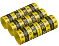 3 BVB Dortmund Luftschlangen 4m x 1,4cm
