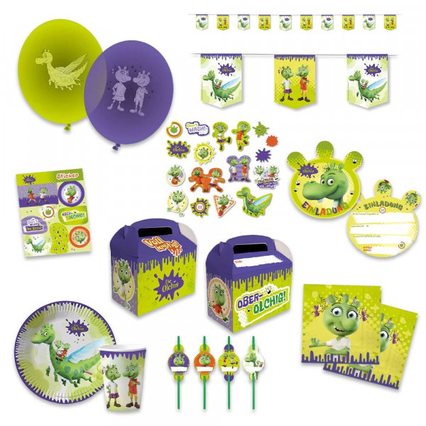 Die Olchis Partypaket 86-teilig