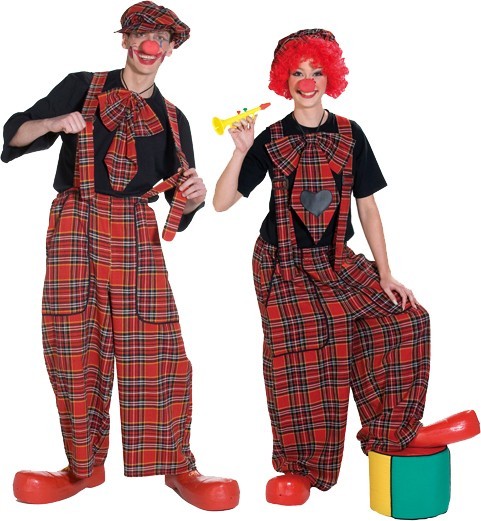 Riesen Clowns Latzhose