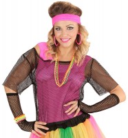 Vorschau: 80er Jahre Punk Netzshirt Für Damen