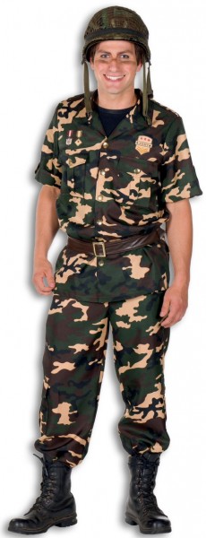 Amerikanischer Soldat Herrenkostüm