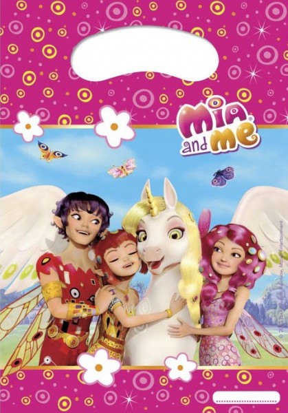 6 Mia & Me Feenparty Geschenktüten