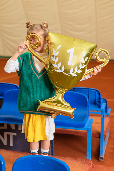 Platz 1 Siegerpokal Folienballon 64 x 61cm 2