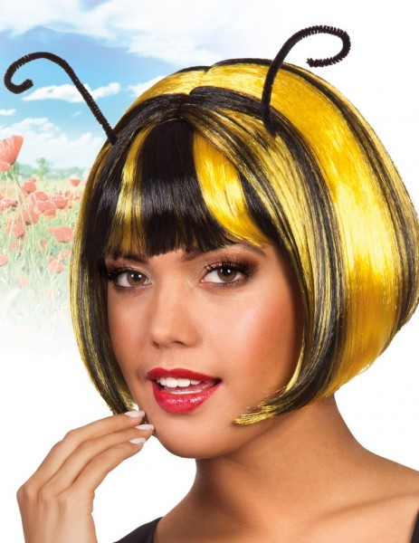 Damen Bienen Bob Perücke