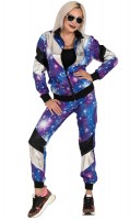 Space Disco 80er Jahre Trainingsanzug unisex
