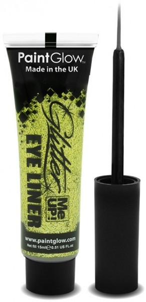 Goldener Glitzer Eyeliner