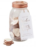 Märchenhochzeit Glas Gästebuch