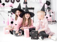 Vorschau: 6 Boo Town Geschenktüten schwarz