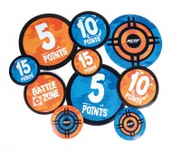 12 Nerf Battle Zone Sticker