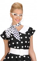 Polka Dots Gepunktetes Satin Halstuch
