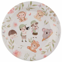 10 Tierforscher Pappteller 22,5cm